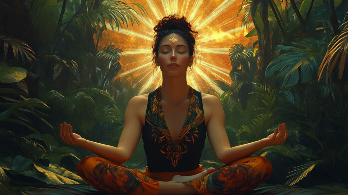 Meditation und Tiefen Hypnose Entkalkung der Zirbeldrüse durch Meditation